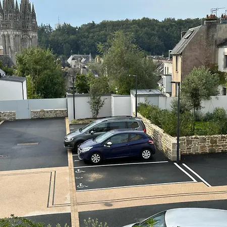 Design X - Hyper Centre - Parking Prive - Apartment Quimper